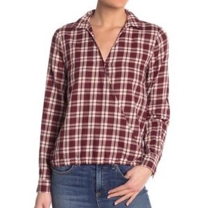NWT Madewell Plaid Shirt